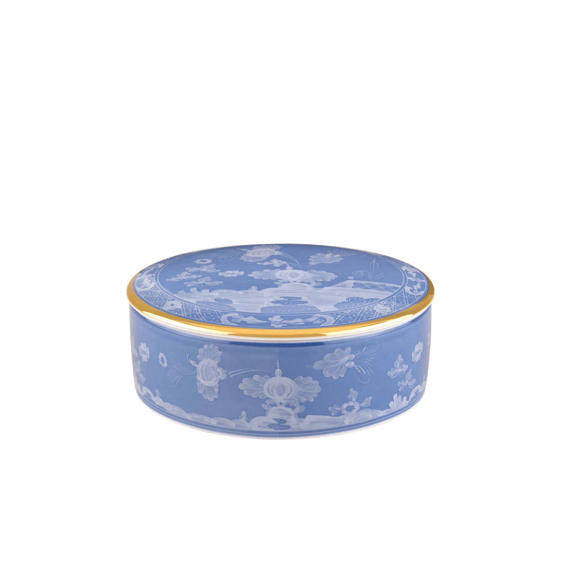 Round Trinket Box with Cover - Pervinca - Hosted by Kelly Gaudreau