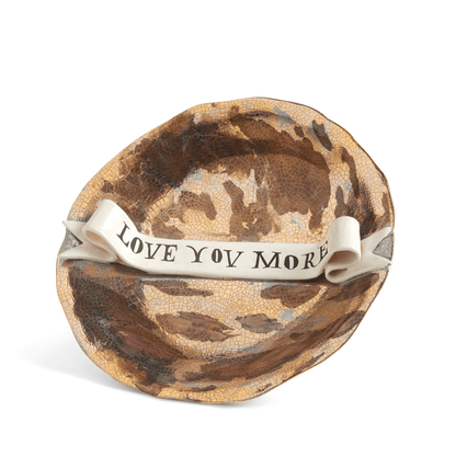 Ruan Hoffmann Plate with Ribbon Love You More - Hosted by Kelly Gaudreau
