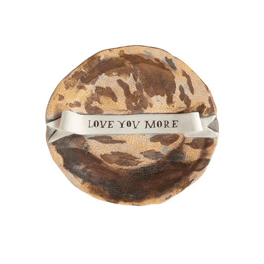 Ruan Hoffmann Plate with Ribbon Love You More - Hosted by Kelly Gaudreau