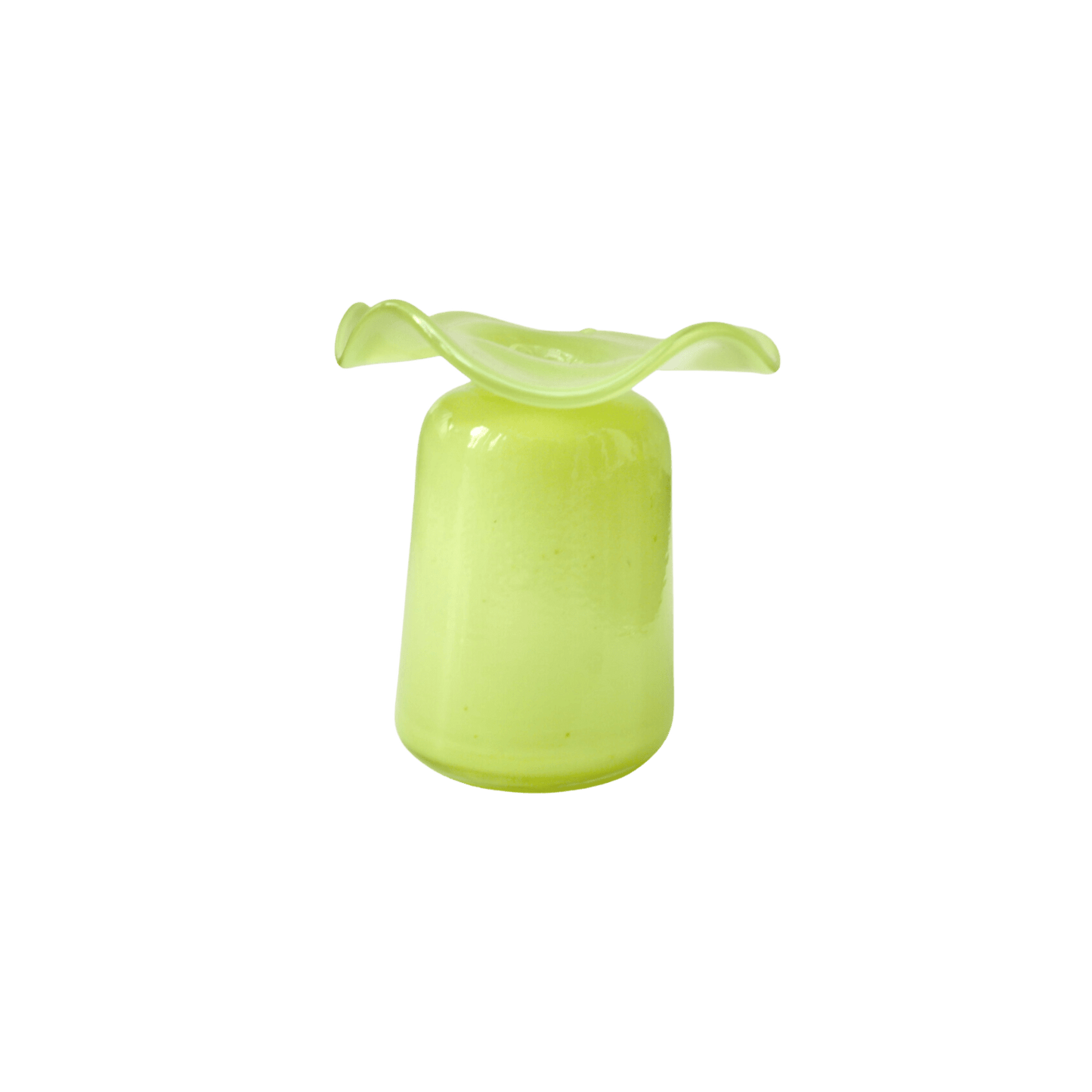 Ruffle Bud Vase - Green - Hosted by Kelly Gaudreau