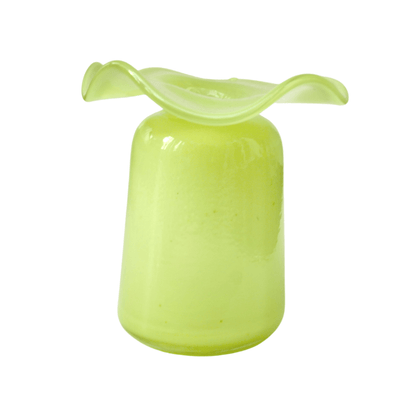 Ruffle Bud Vase - Green - Hosted by Kelly Gaudreau