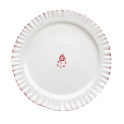 Ruffled Rose Dinner Plate Set of 2 - Hosted by Kelly Gaudreau