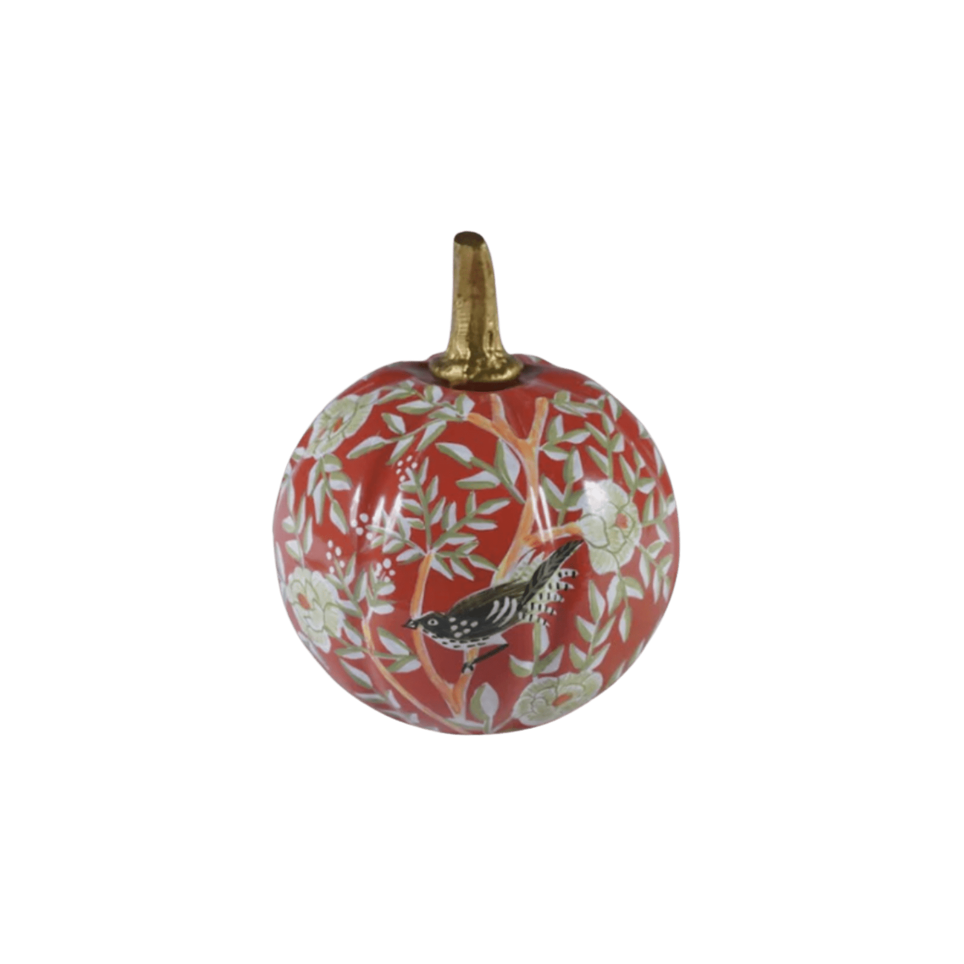 Rusty Red Chinoiserie Pumpkin - Hosted by Kelly Gaudreau