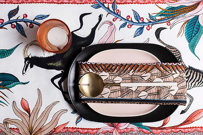 Sable Table Runner in Rose - Hosted by Kelly Gaudreau