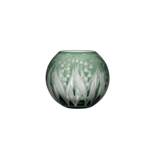 Lily of the Valley Small Round Vase