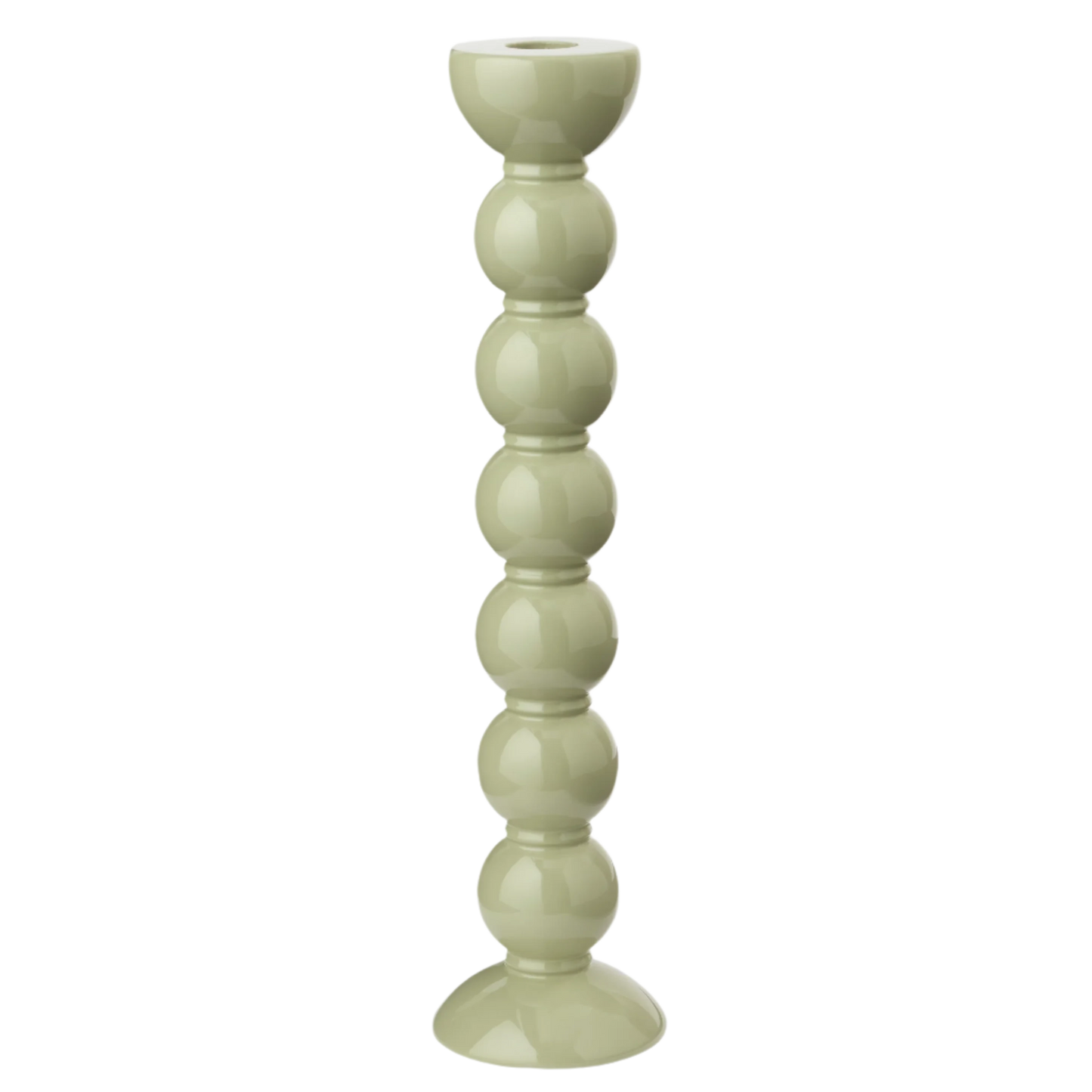 Sage Bobbin Extra Tall Candlestick - Hosted by Kelly Gaudreau