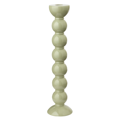 Sage Bobbin Extra Tall Candlestick - Hosted by Kelly Gaudreau