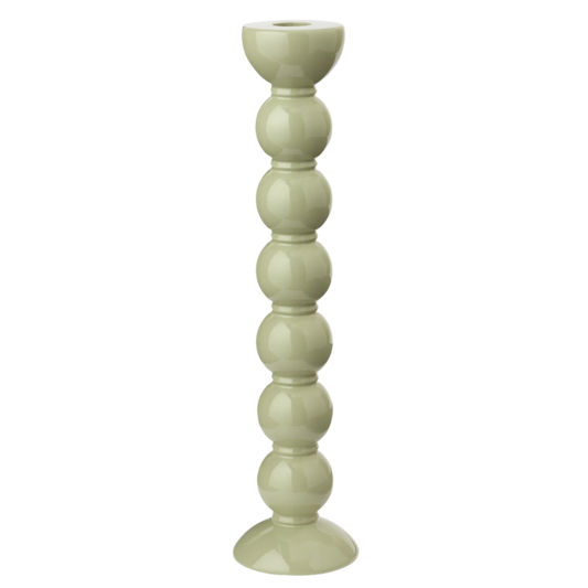 Sage Bobbin Extra Tall Candlestick - Hosted by Kelly Gaudreau