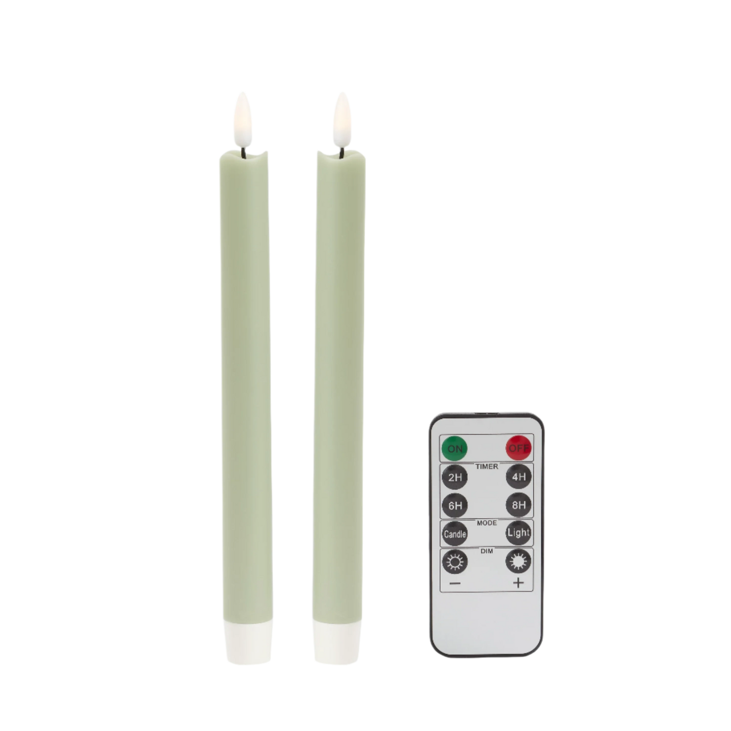 Sage LED Candles - Set of 2 - Hosted by Kelly Gaudreau