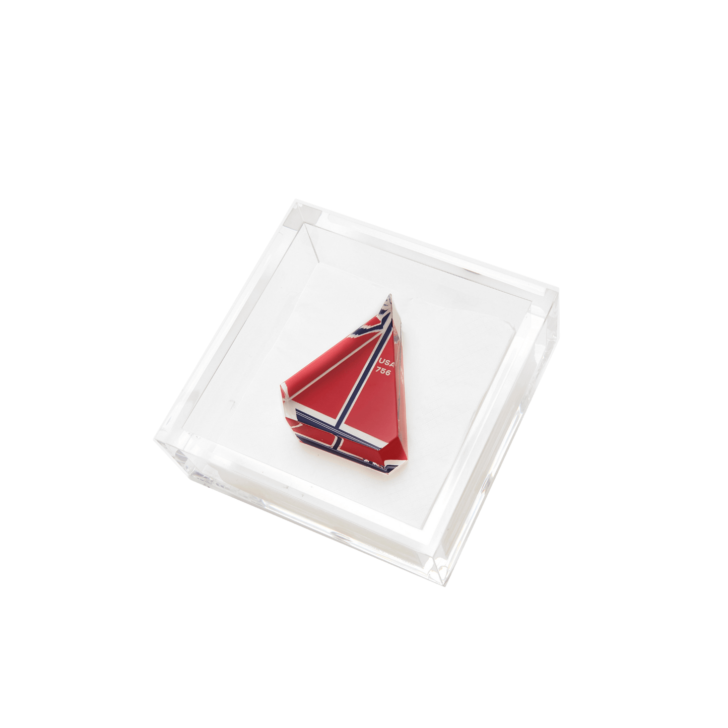 Sailboat Cocktail Napkin Holder - Hosted by Kelly Gaudreau