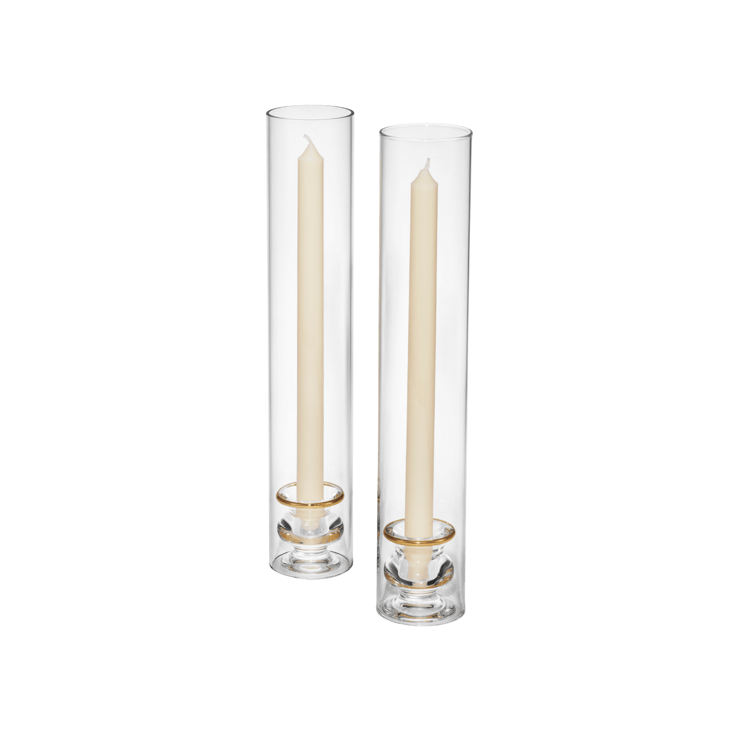 Sancia Taper Holder with Sleeve - Set of 2 - Hosted by Kelly Gaudreau