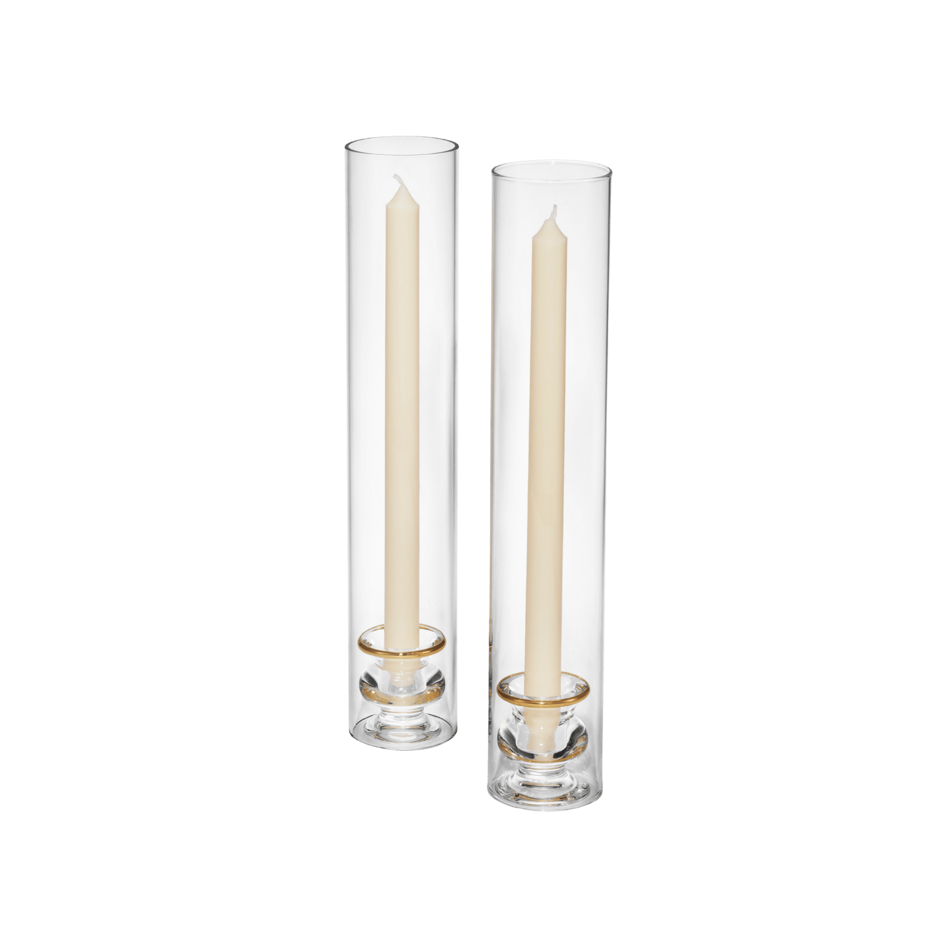 Sancia Taper Holder with Sleeve - Set of 2 - Hosted by Kelly Gaudreau