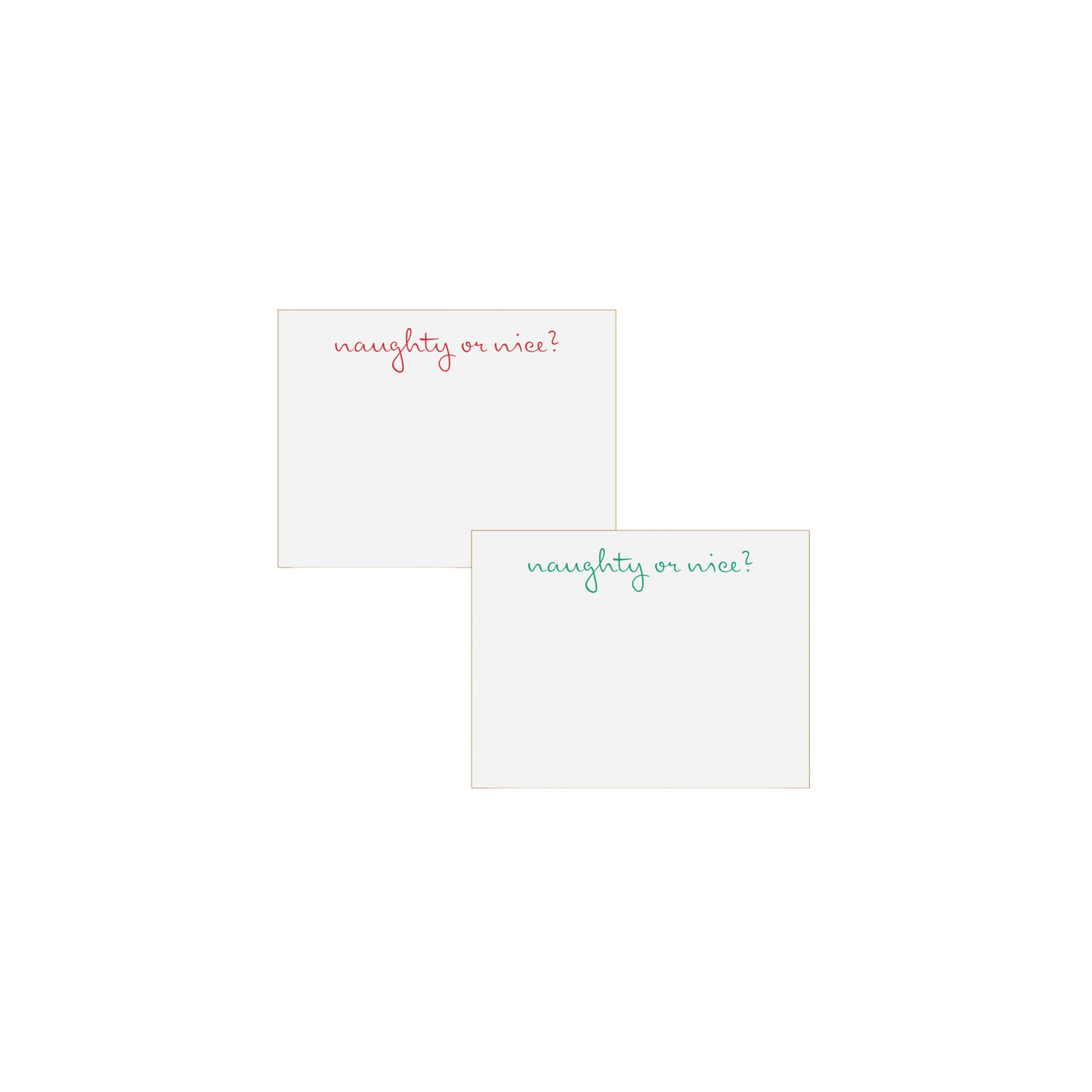 Santa's List Place Cards - Hosted by Kelly Gaudreau