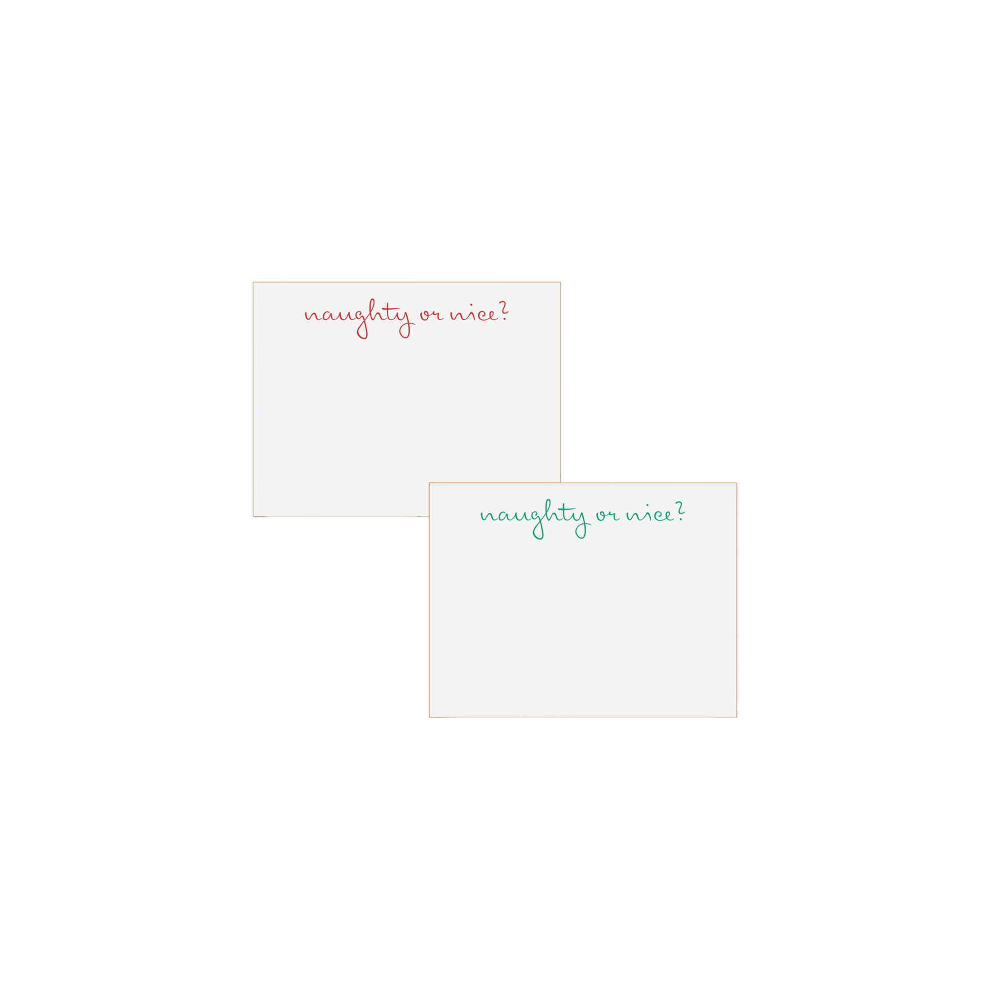 Santa's List Place Cards - Hosted by Kelly Gaudreau