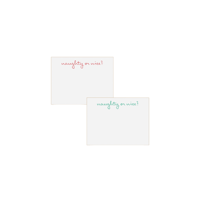 Santa's List Place Cards - Hosted by Kelly Gaudreau