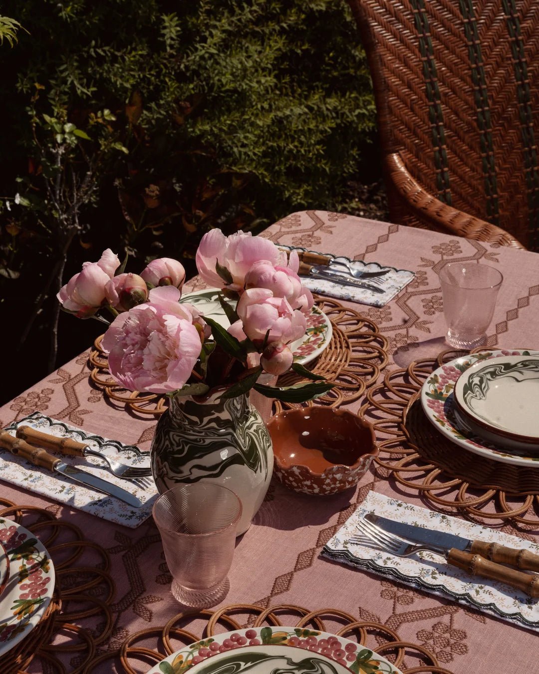 Scallop Splatter Dish in Terracotta Cream - Hosted by Kelly Gaudreau