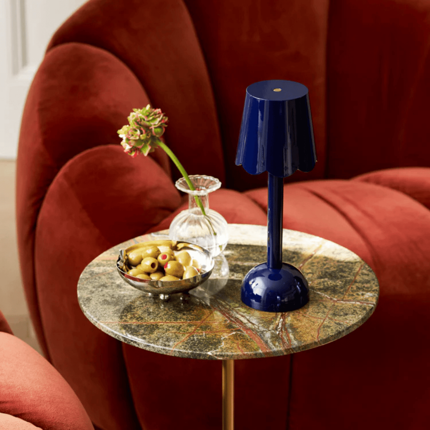 Scalloped LED Lamp - Hosted by Kelly Gaudreau