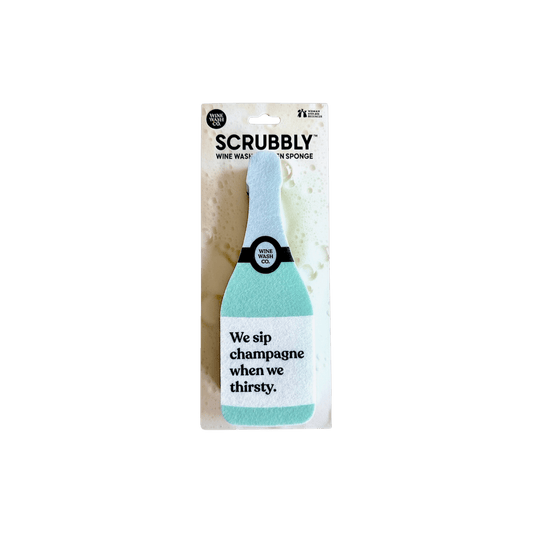 Scrubbly™ Sponge - Sip Champagne When We Thirsty - Hosted by Kelly Gaudreau