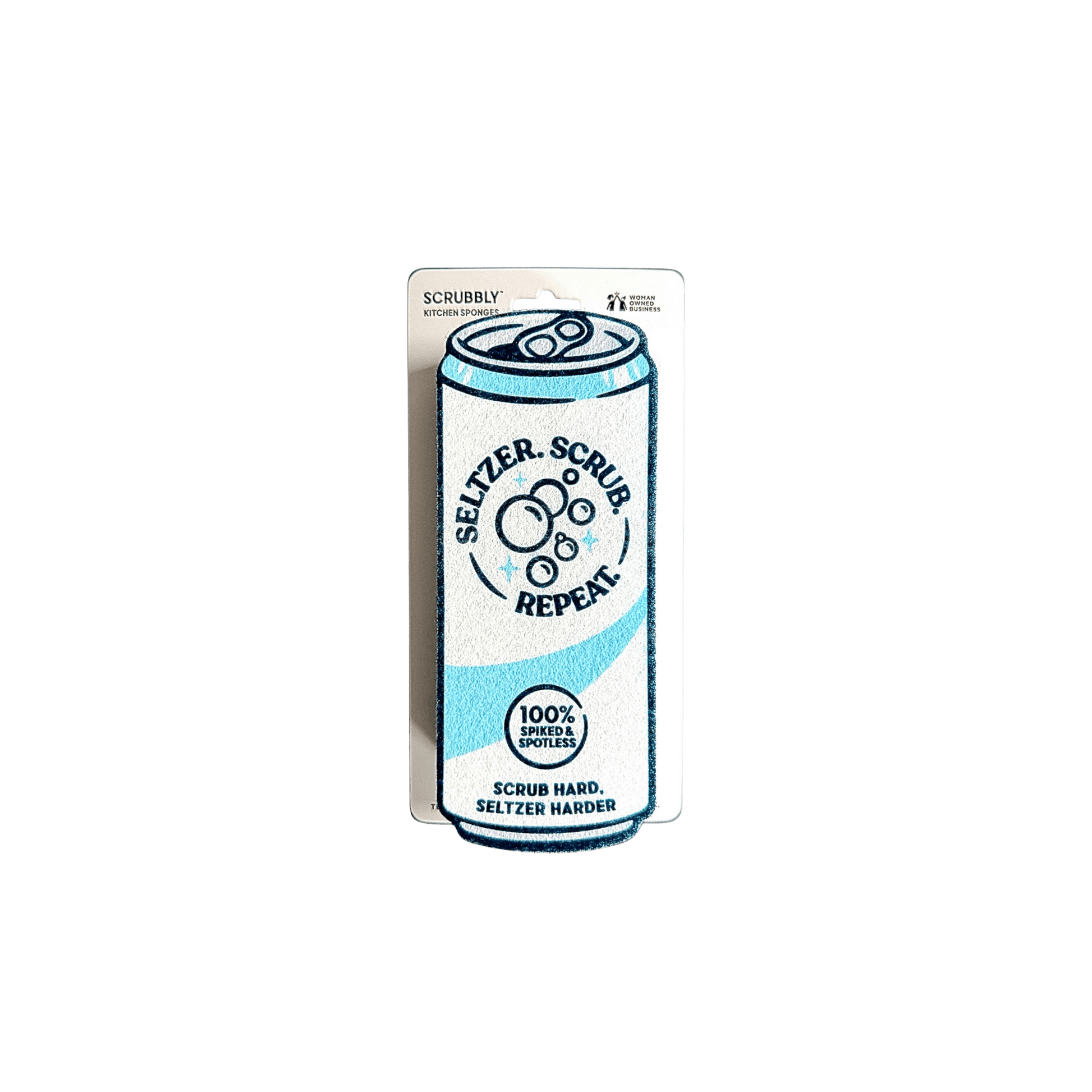 Seltzer Scrubbly™ - Blue - Hosted by Kelly Gaudreau