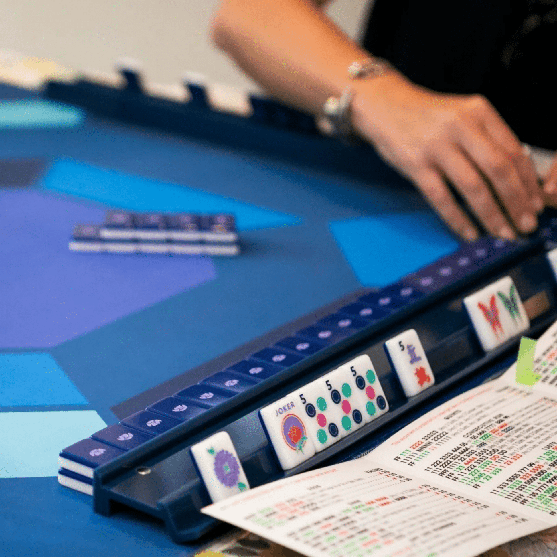 Set of 4 Mahjong Racks - Hosted by Kelly Gaudreau