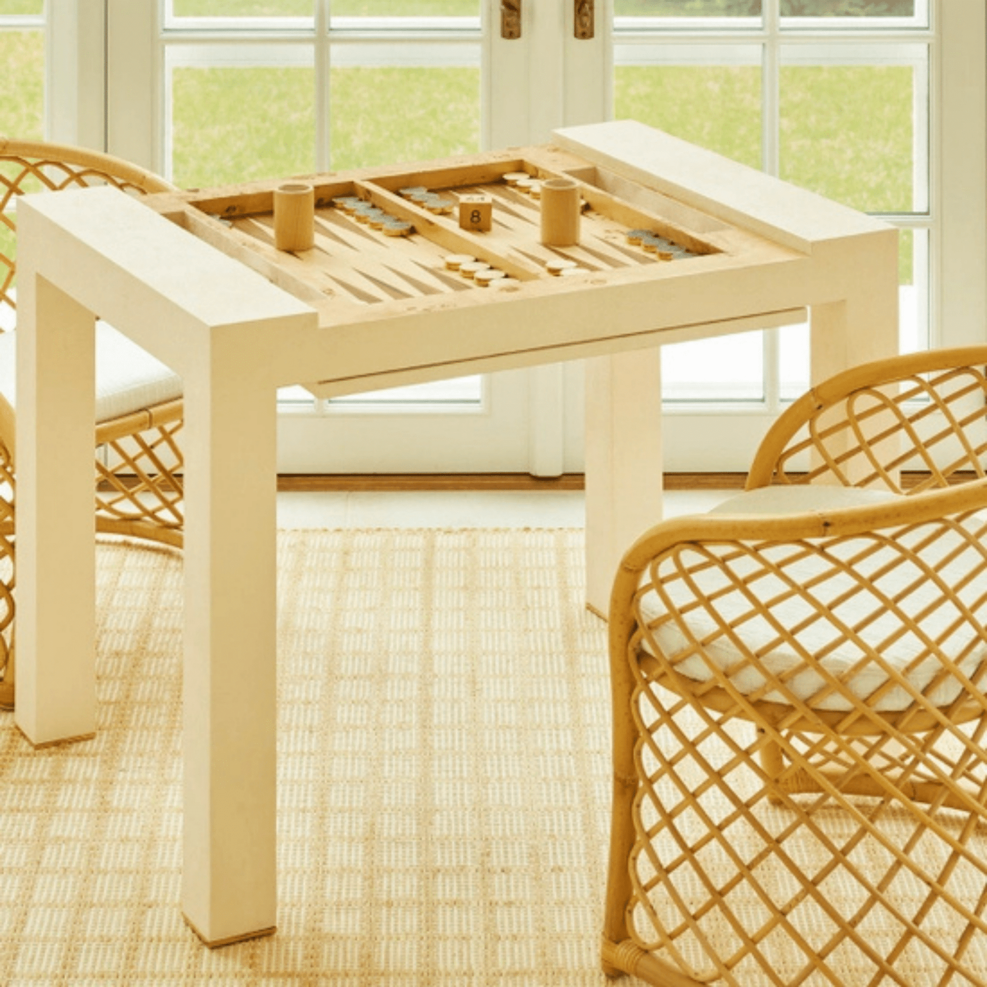 Shagreen Game Table with Dice - Hosted by Kelly Gaudreau