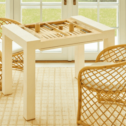Shagreen Game Table with Dice - Hosted by Kelly Gaudreau