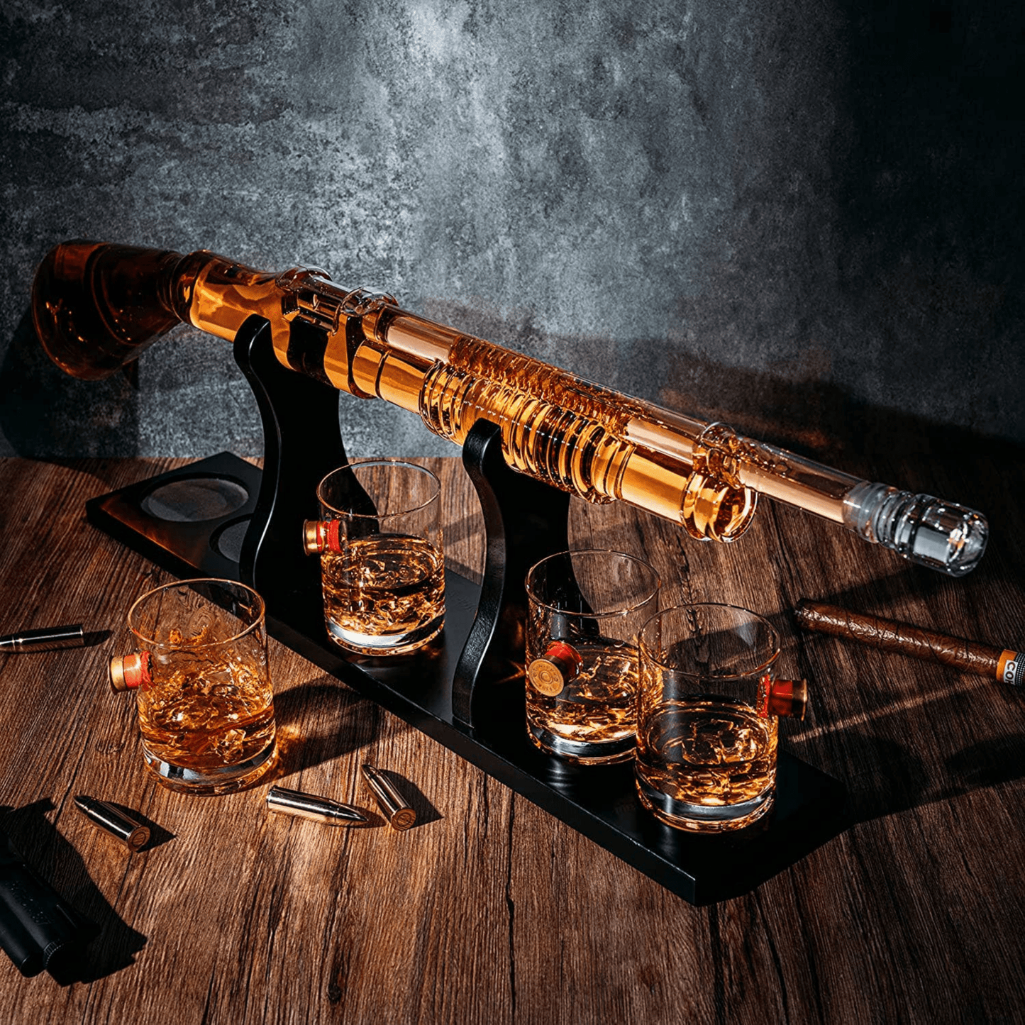 Shotgun Whiskey Decanter Set - Hosted by Kelly Gaudreau