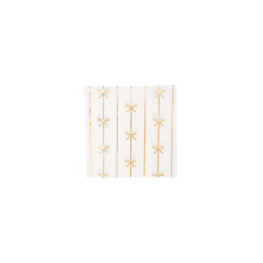Signature Bow Small Napkins - Pack of 20 - Hosted by Kelly Gaudreau