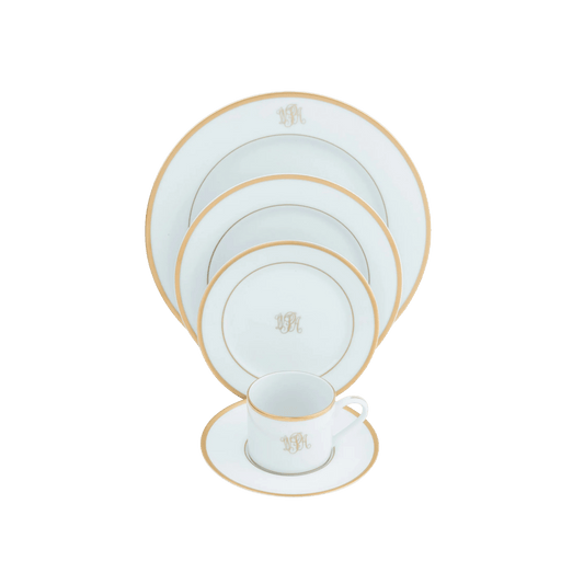 Signature Gold With Monogram Ultra - White China - Hosted by Kelly Gaudreau