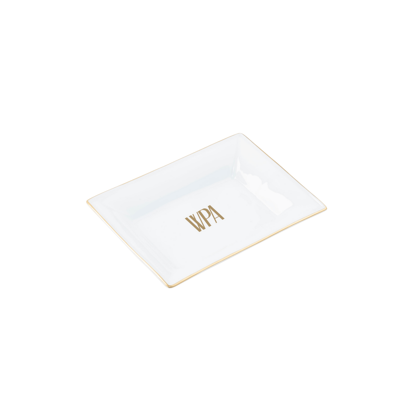 Signature Ultra - White Gold Monogrammed Large Vide Pouche - Hosted by Kelly Gaudreau