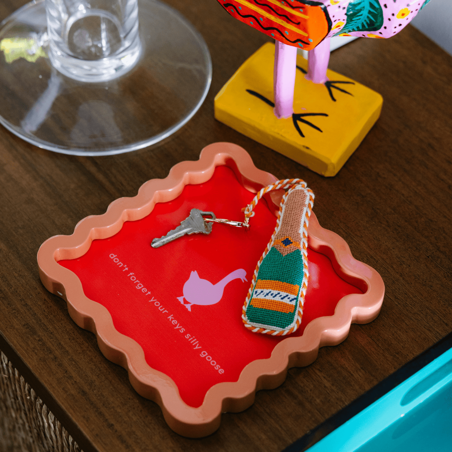 Silly Goose Lacquer Tray - Hosted by Kelly Gaudreau