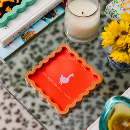 Silly Goose Lacquer Tray - Hosted by Kelly Gaudreau