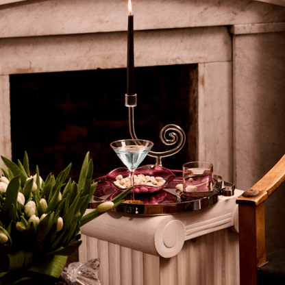 Single Stem Spiral Candleholder - Hosted by Kelly Gaudreau