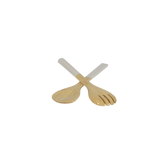 Small Bamboo Salad Servers - Hosted by Kelly Gaudreau