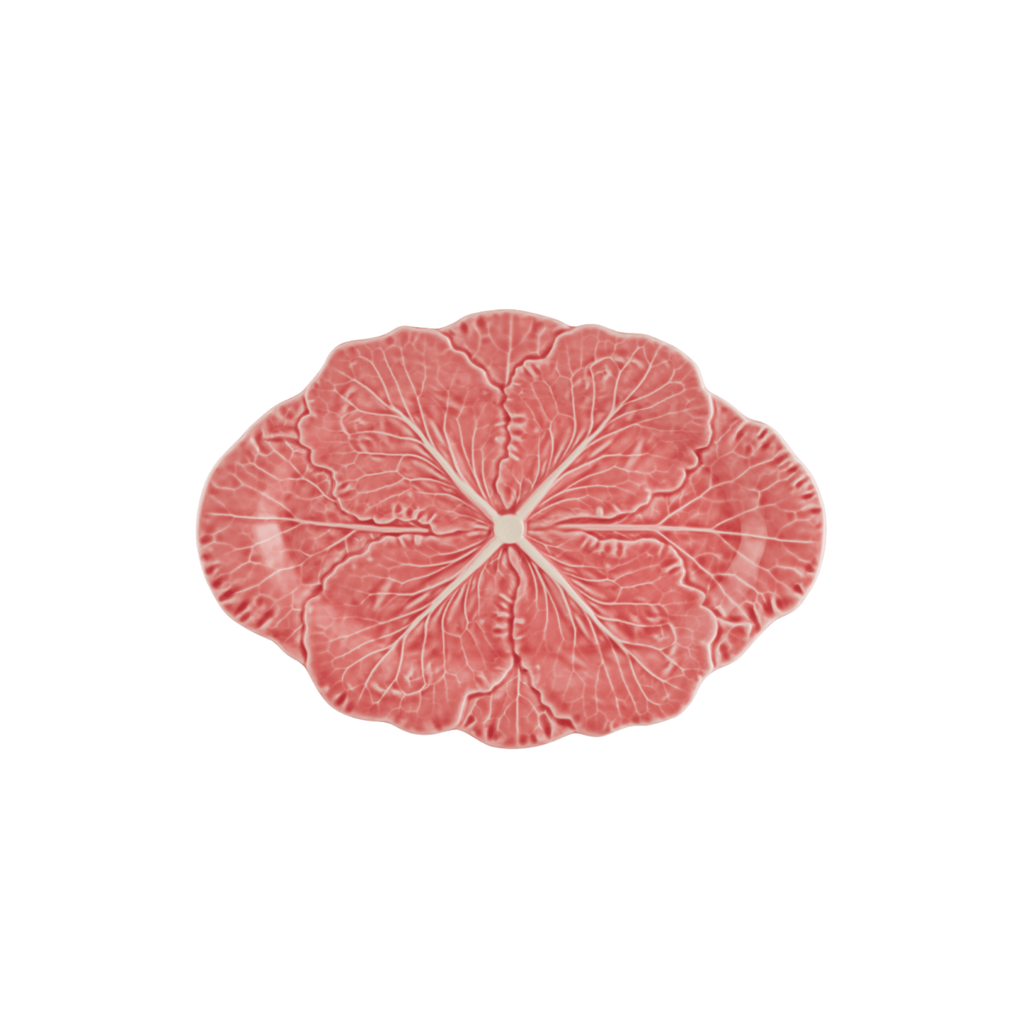 Small Pink Cabbage Oval Platter - Hosted by Kelly Gaudreau
