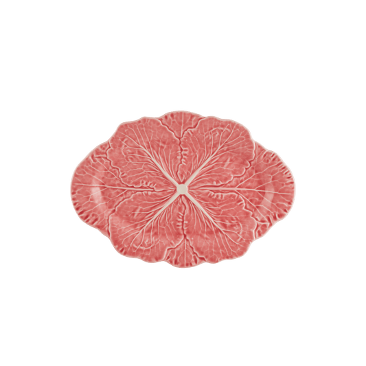 Small Pink Cabbage Oval Platter - Hosted by Kelly Gaudreau