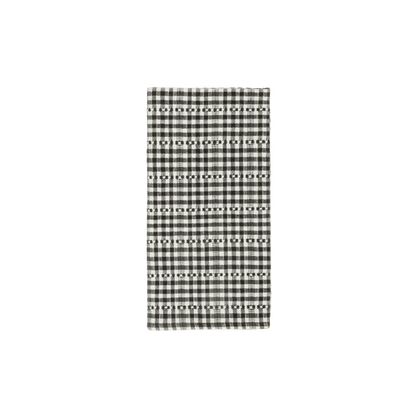 Soho Napkin - Black set of 4 - Hosted by Kelly Gaudreau