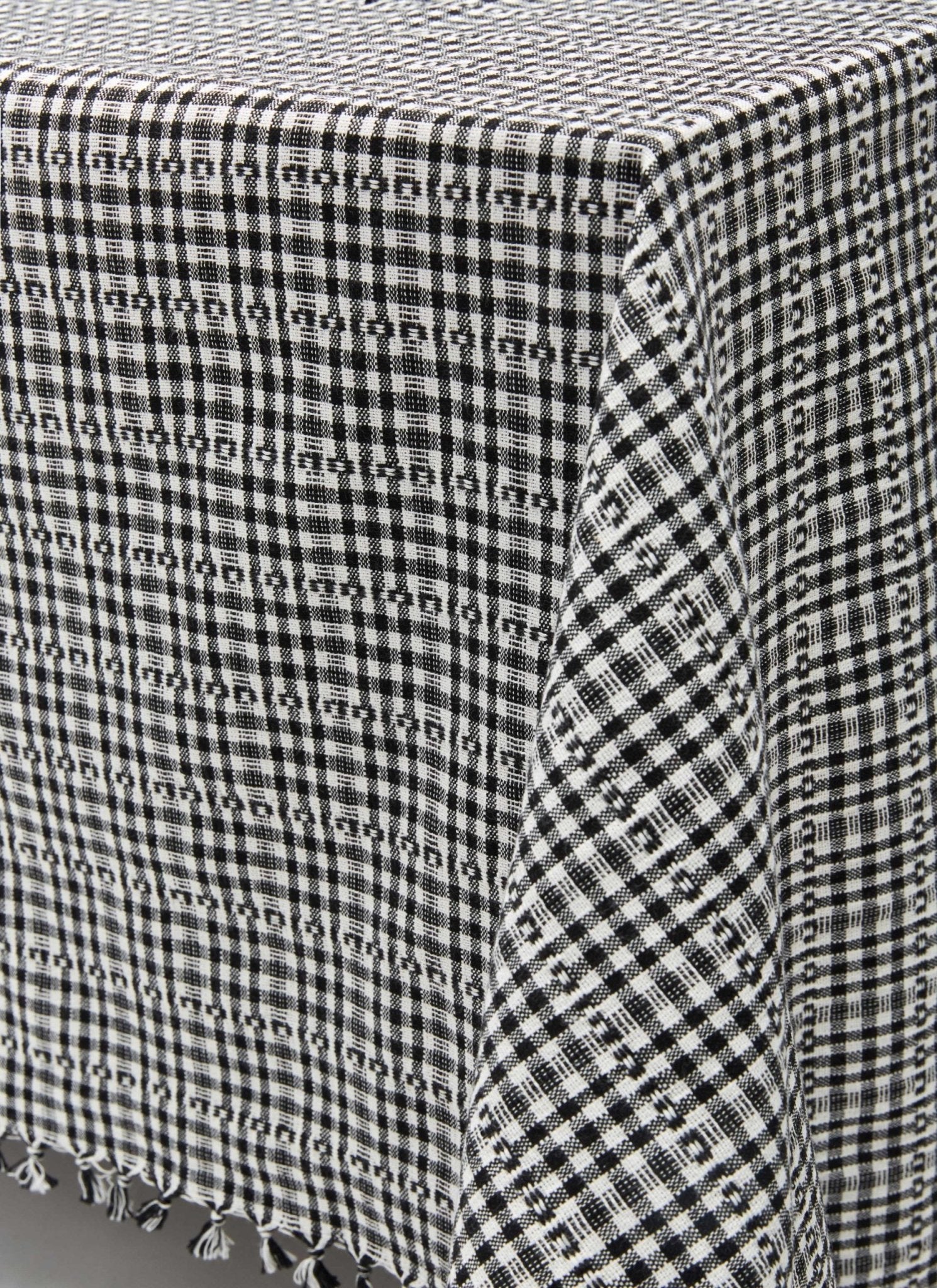 Soho Tablecloth in Black 63'x120' - Hosted by Kelly Gaudreau