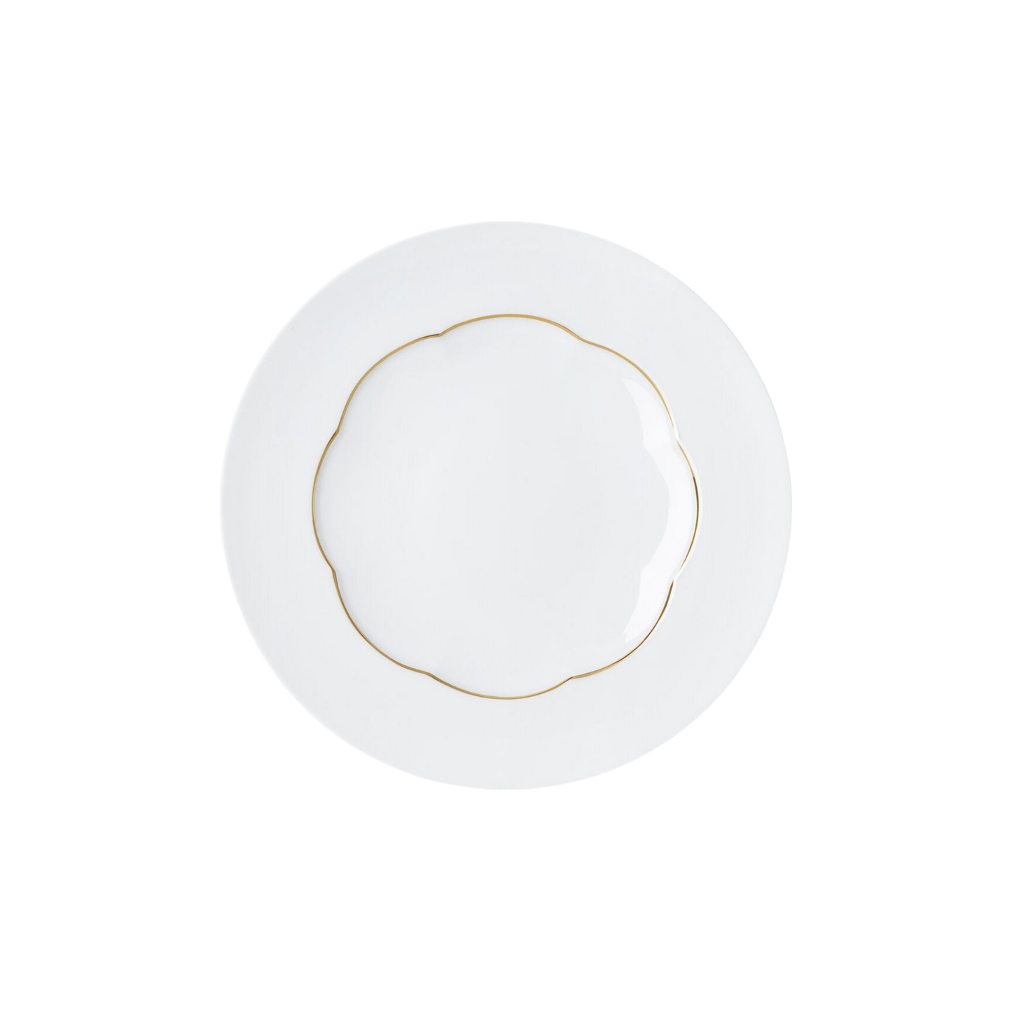 Sonetto Oro 23 cm Flat Salad Plate - Hosted by Kelly Gaudreau