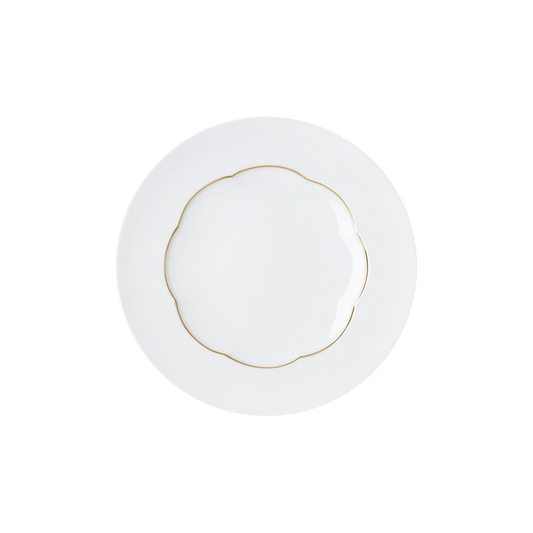 Sonetto Oro 23 cm Flat Salad Plate - Hosted by Kelly Gaudreau