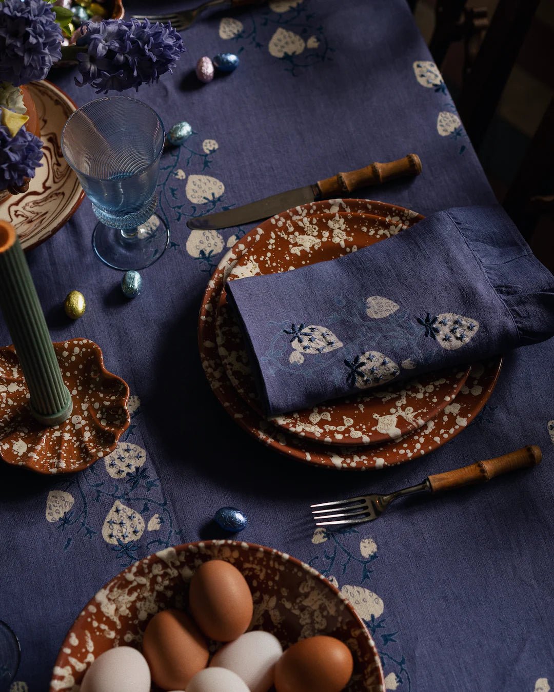 Splatter Bowl Large Terracotta and Cream - Hosted by Kelly Gaudreau