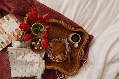 Splatter Side Plate in Terracotta and Cream - Hosted by Kelly Gaudreau