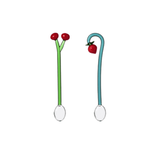 Spoons Cherries and Strawberry Set of 2 - Hosted by Kelly Gaudreau