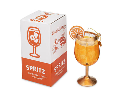 Spritz Cocktail Holiday Ornament Christmas Decor - Hosted by Kelly Gaudreau