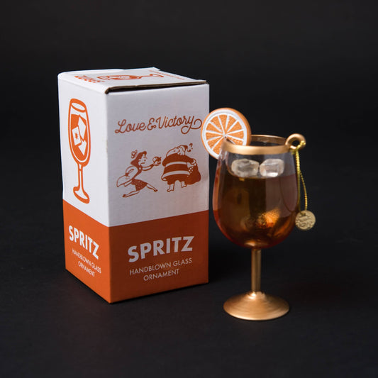 Spritz Cocktail Holiday Ornament Christmas Decor - Hosted by Kelly Gaudreau