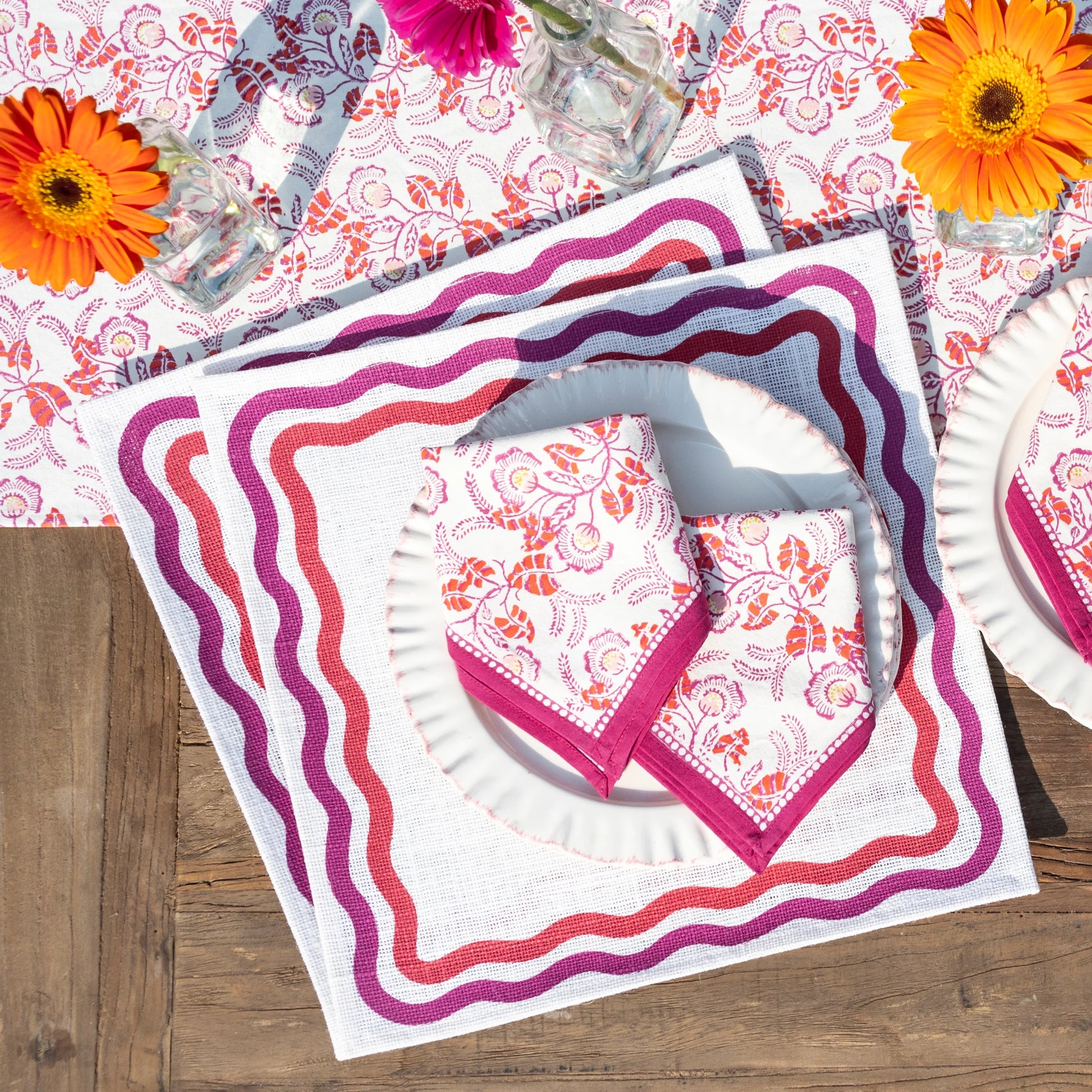 Square Wave Placemat Set of 4 - Hosted by Kelly Gaudreau