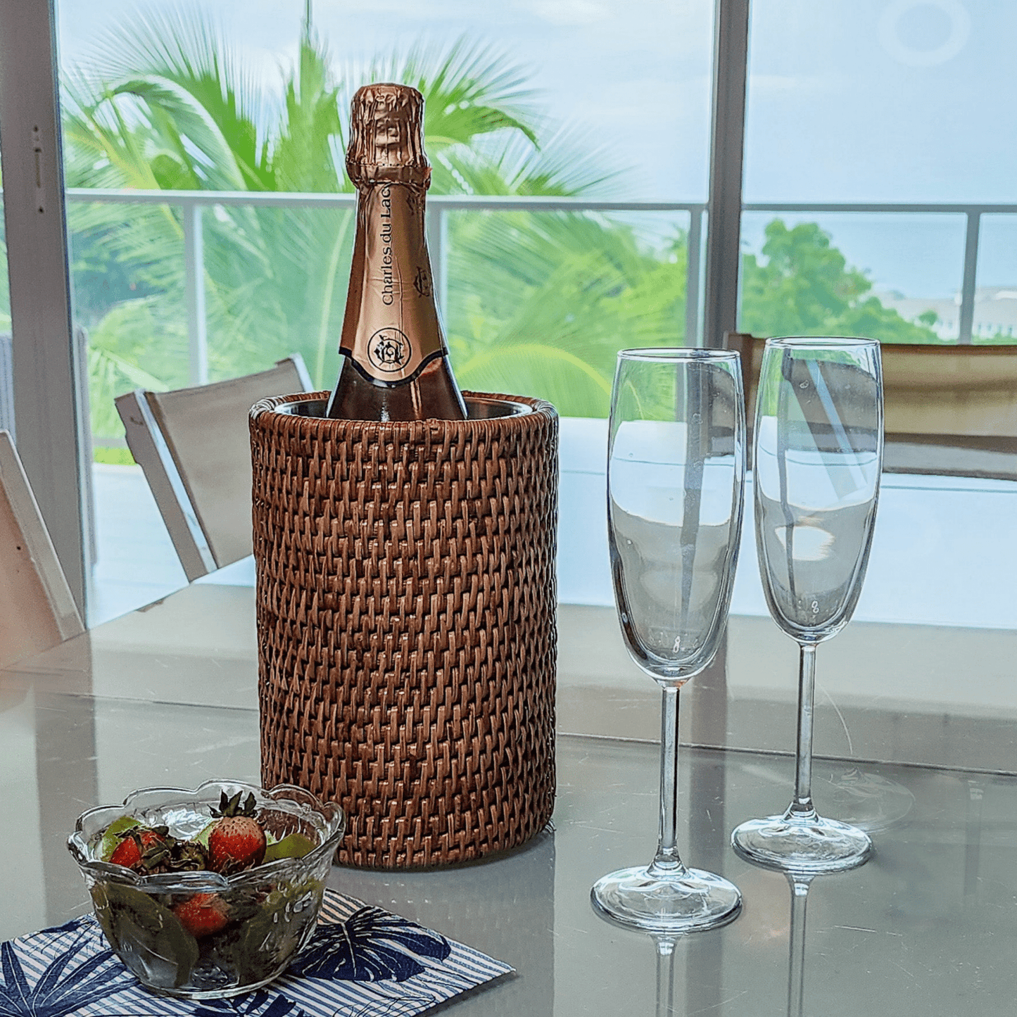 Stainless Steel Wine Chiller - Hosted by Kelly Gaudreau