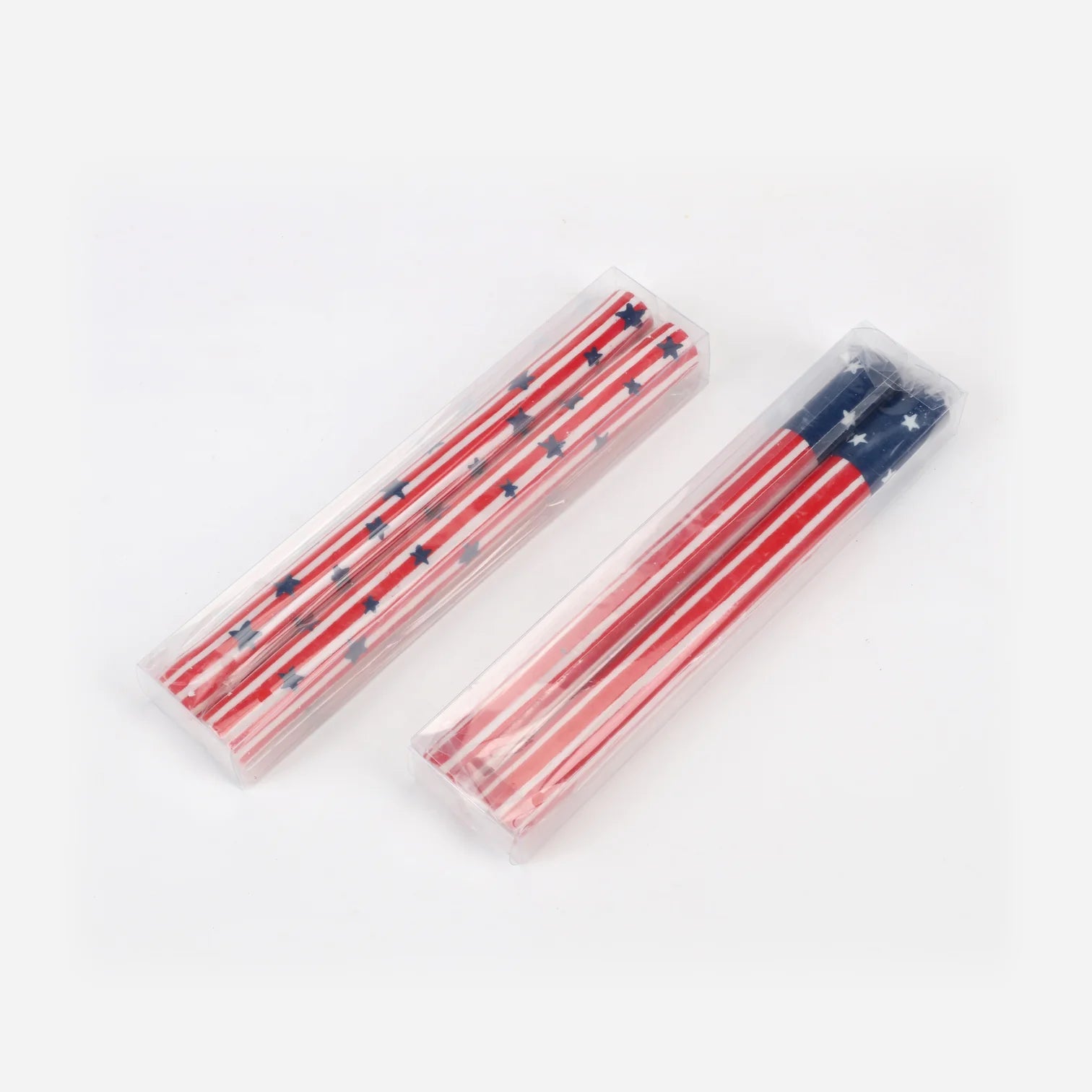 Star Spangled Taper Candle - Set of 2 - Hosted by Kelly Gaudreau