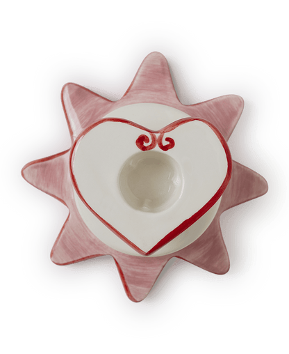 Star/Heart Candlestick Pink - Hosted by Kelly Gaudreau