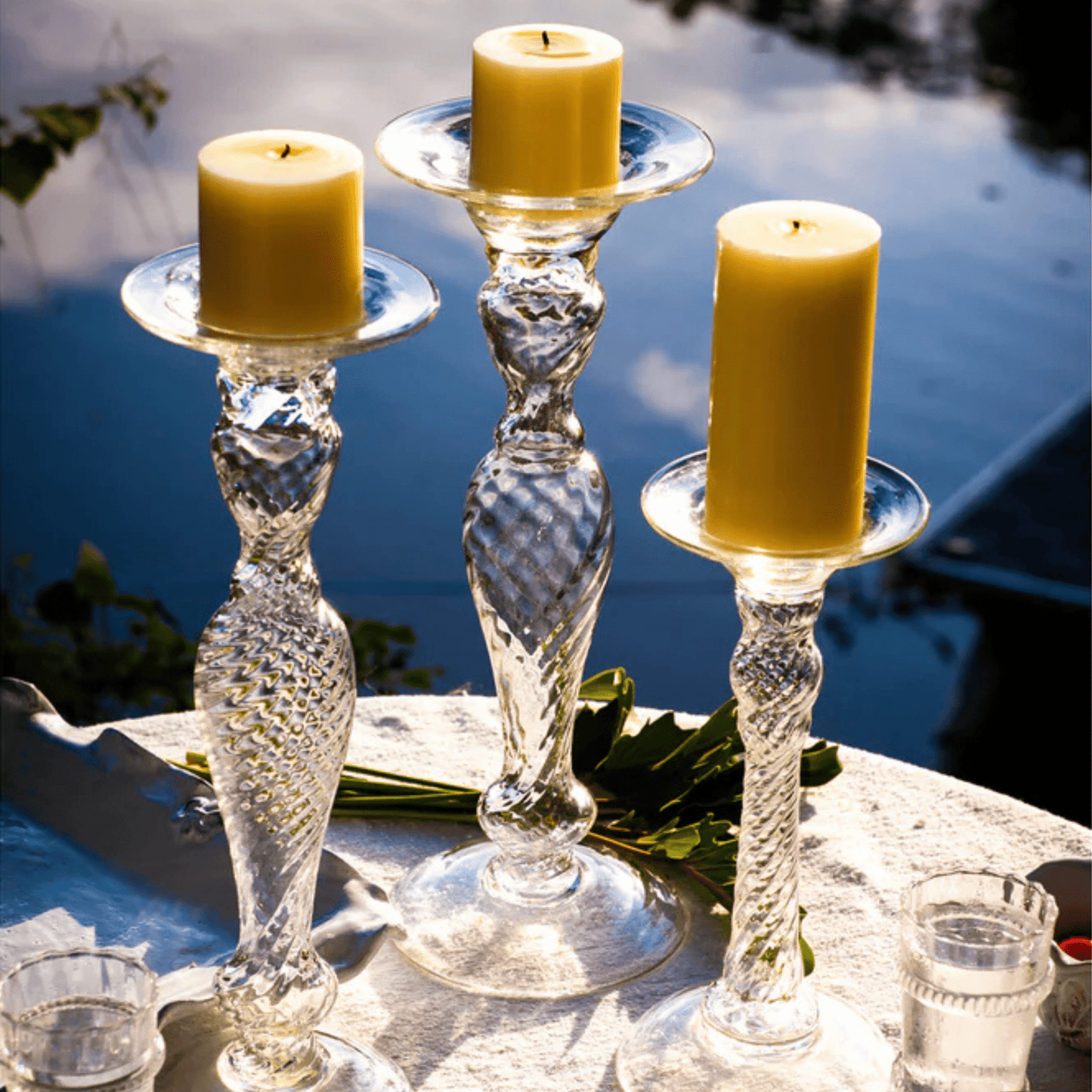 Stella Candlestick Large - Hosted by Kelly Gaudreau